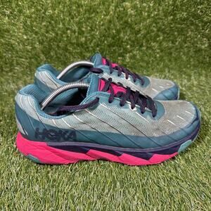 Hoka One One Sneakers Womens 7.5 Torrent 1097755 CDBS Blue Running Gym Trail